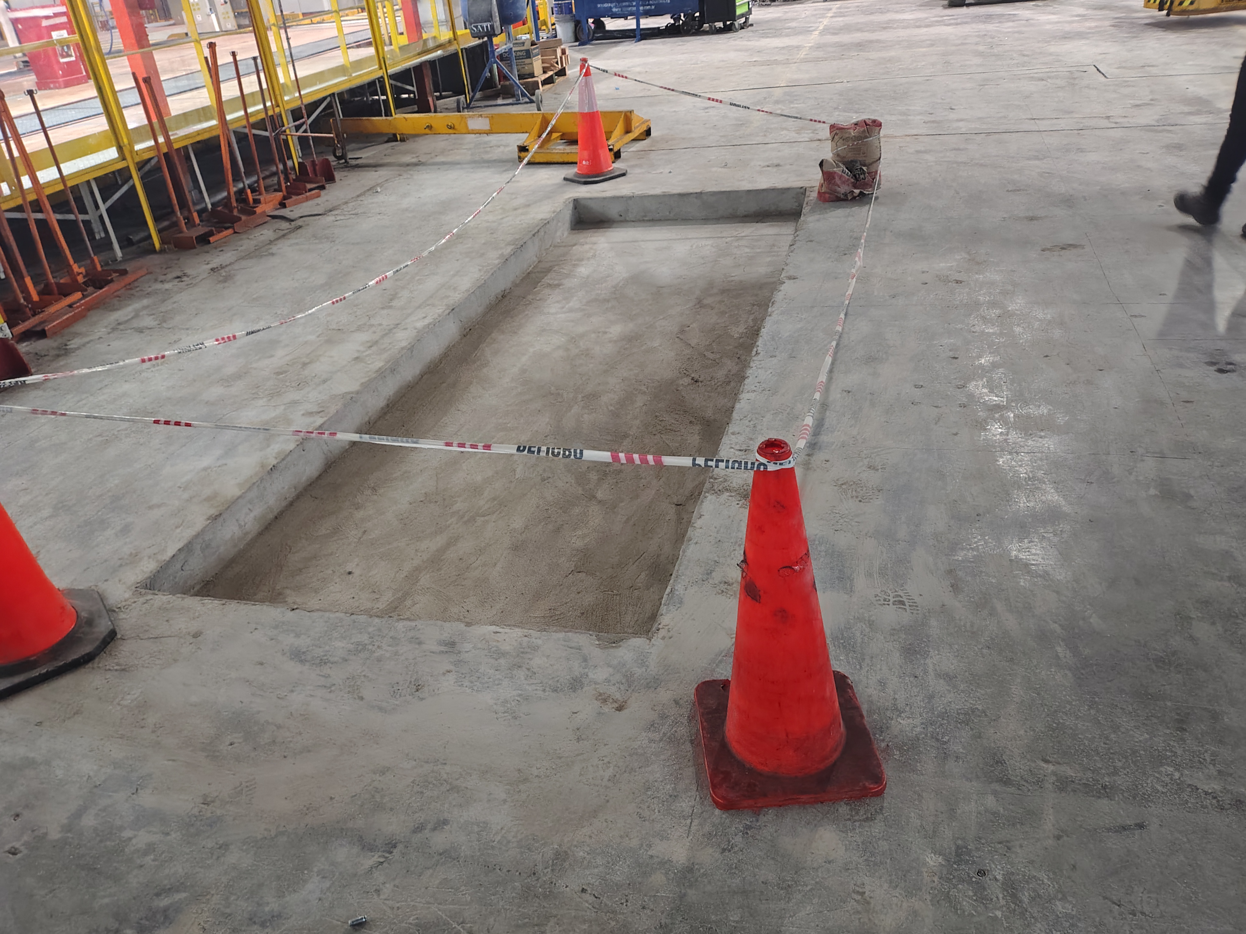 Intervención dentro de una planta industrial