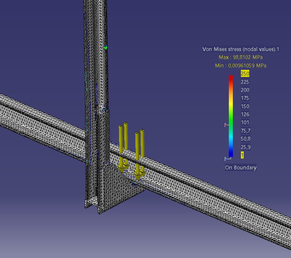 Modelo digital de dispositivo industrial con componentes ensamblados en vista isométrica